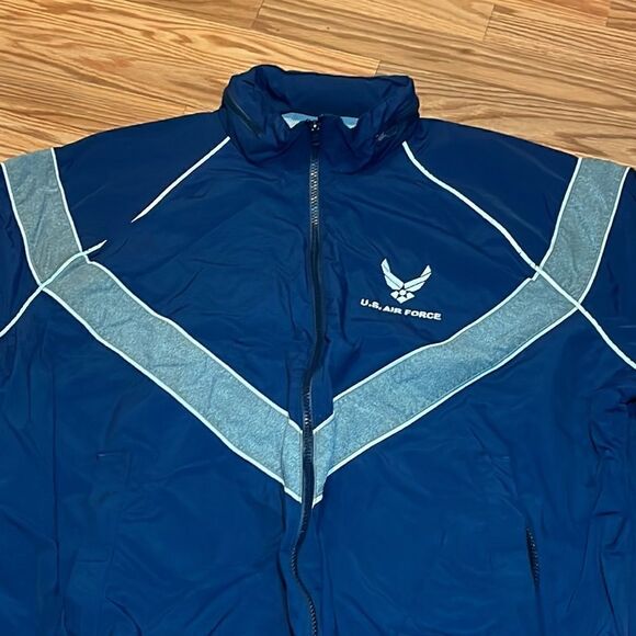 Vintage
U. S. Air Force Jacket, lined windbreaker, navy, grey, Skilcraft, Large - Picture 3 of 10